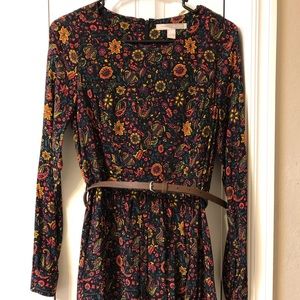 Floral Dress with belt